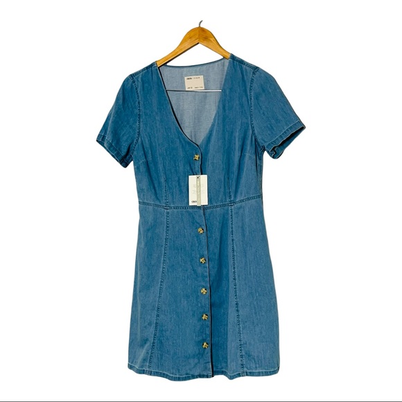 Nwt ASOS DESIGN Tall denim tea dress - Picture 4 of 9